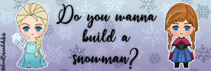 Disney- FROZEN 1 simple bookmark