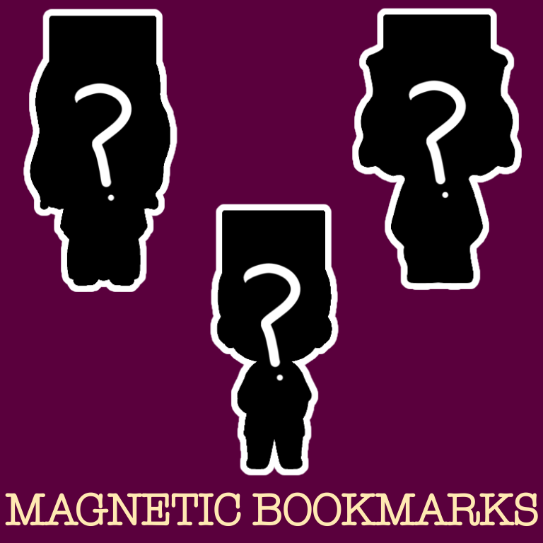 PICK N MIX magnetic bookmarks (Choose any 2, 5 or 10 magnetic bookmarks of your choice)