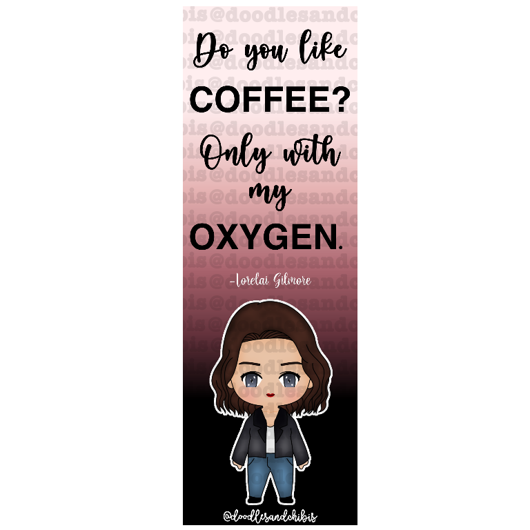 Gilmore Girls- LORELAI simple bookmark