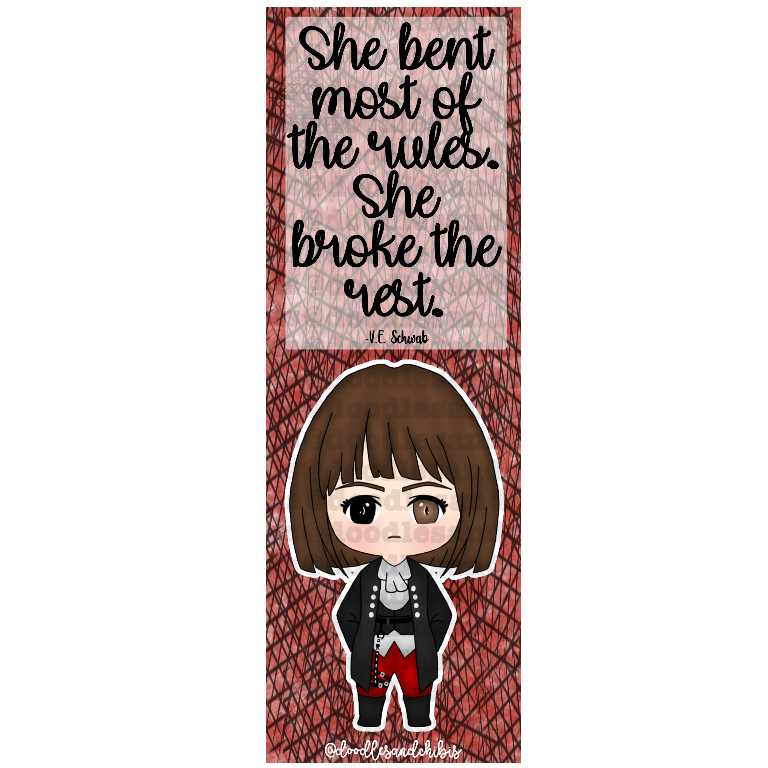 A darker shade of magic- LILA BARD simple bookmark